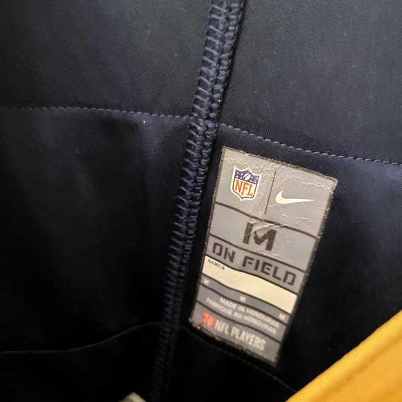 Nike Rams Jersey Navy and Gold - Picture 6 of 9